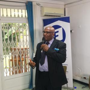 Dr. Dodo Bohou Jean-Marie, Directeur exécutif du CASRI, Président de la SIGéop et Modérateur.